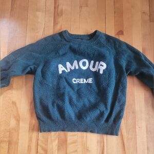 Green Amour Sweater